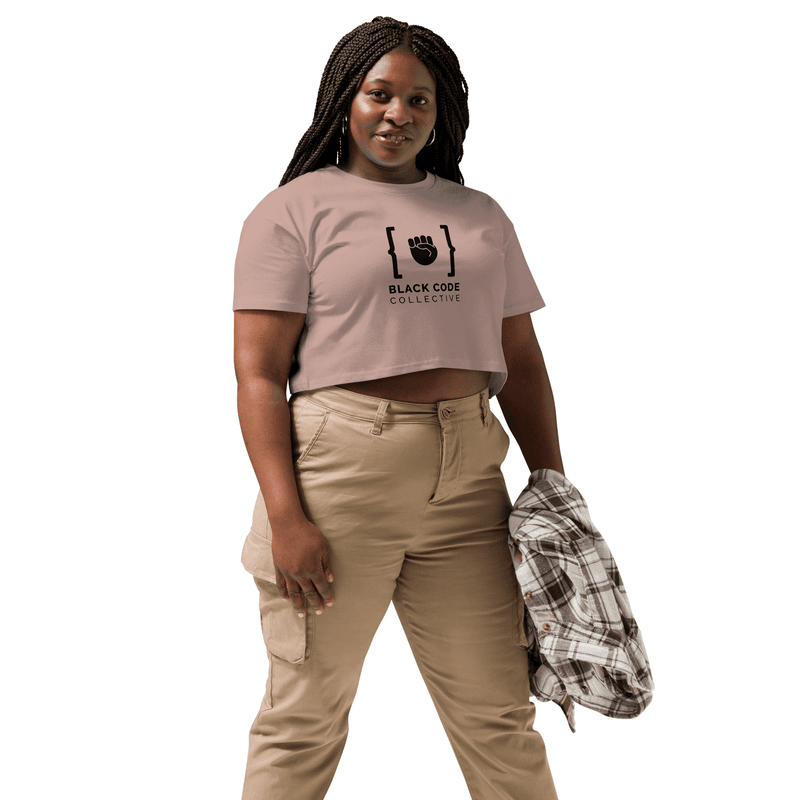 BCC crop top — Hazy Pink